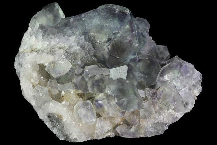 Fluorite and Quartz, Fujian Province, China #31536